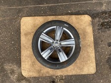 VOLKSWAGEN TIGUAN MK2 ALLOY WHEEL WITH TYRE 235/50/R19 7J ET43 5NN601025C 5.24mm