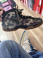 - Nike Air Foamposite Pro Prm Le Green Camo Size 10 Men