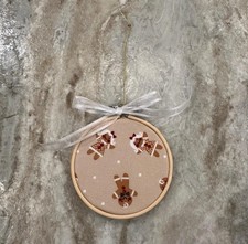 Christmas Gingerbread Cookie Christmas Tree Ornament, New