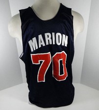 2000 Team USA Basketball Shawn Marion #70 Game Issued Blue Practice Jersey 237