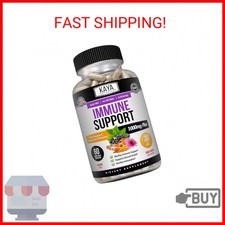 Kaya Naturals Elderberry Immune Support, Elderberry with Zinc and Vitamin C for