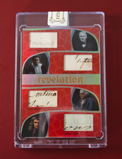2025 Eternal Revelation Quad History Relics Thomas Edison/Curie 25/25 Last Print