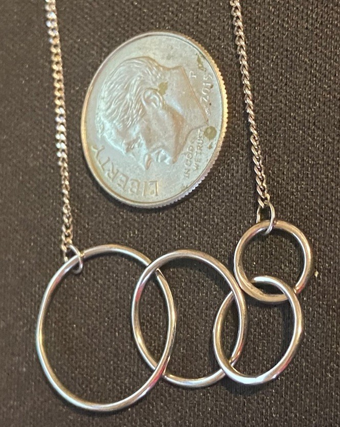 Sterling Silver Generations (Four Interlocking Ci… - image 4