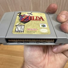 Nintendo N64 The Legend of Zelda: Ocarina of Time Authentic *Tested & Works*
