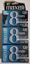  6-Pack Lot Maxwell 8mm GX-MP 120 High Quality Camcorder Videotape -NEW-