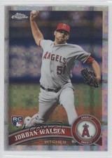 2011 Topps Chrome Retail X-Fractor Jordan Walden #183 3yq