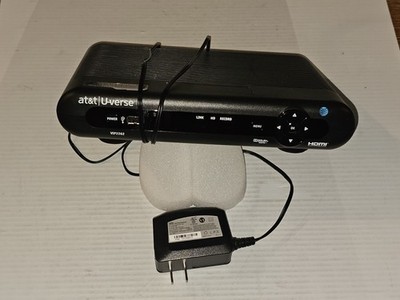 AT&T ATT U-Verse Arris Cable Box VIP2262 with Power Cord-POWERS UP-C PICS-Row A.