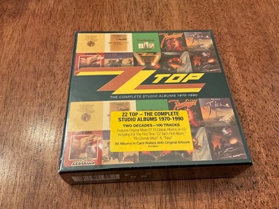 ZZ Top - The Complete Studio Albums [CD] Boxed Set 1970 - 1990 - New,  Sealed