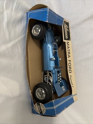 1960s Schuco Matra Ford Formula 1 Vintage Wind-Up Toy Race Car No. 1074