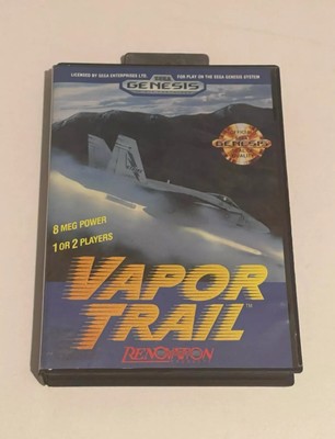 Vapor Trail Sega Genesis Spiel CIB NTSC