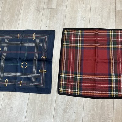 Lauren Ralph Lauren  decorative pillow cases 20x20 Cornwall Plaid red/blue