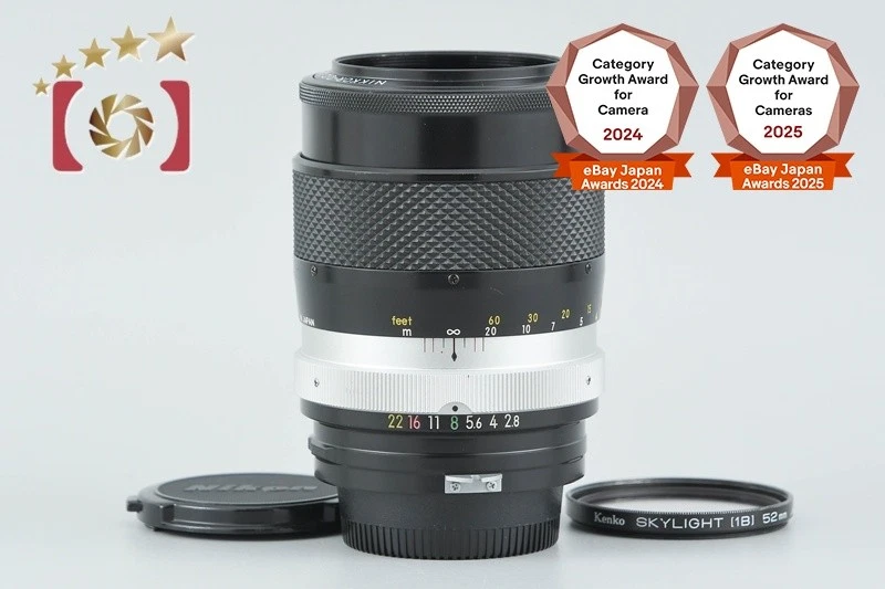 25+ Nikon NIKKOR f/2.8 Camera Lenses 135mm Focal for sale