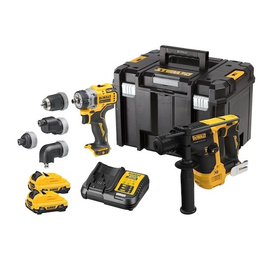 5035048798539 Dewalt DCK2101L2T-QW Akkuschrauber/Schlagschrauber Schwarz, Gelb D-image