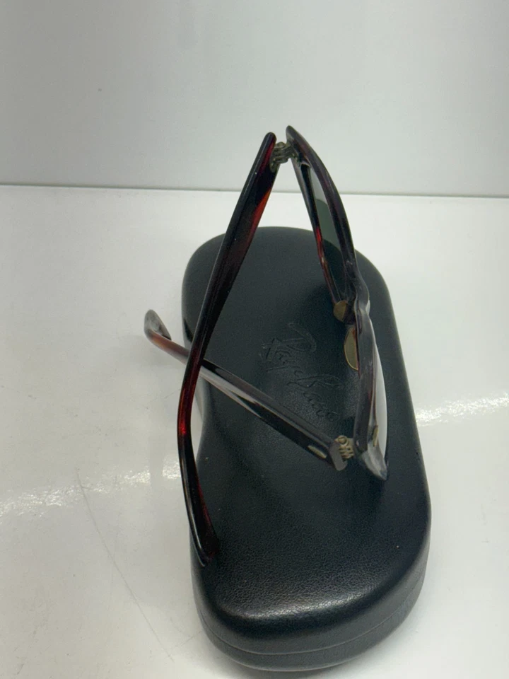 Gafas de sol vintage B&L Ray Ban EE. UU. ojo de gato Lisboa WO595 años 60 marco tortuga Foto 3 de 4