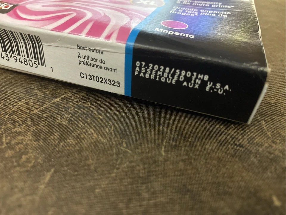 Epson 212XL - High Capacity Magenta Inkjet Printer Ink - 2028 Expiration - Image 4 of 4