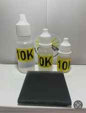 1 10K Gold Testing Acid Solution 3 sizes 1/2 oz/15ml, 10ml, 5ml, you choose
