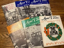 Vtg 1969 Model T Times Magazine All 6 Complete Issues In Very Good Condition Vtg 1969 Model T Times Magazine All 6 Complete Issues In Very Good Condition