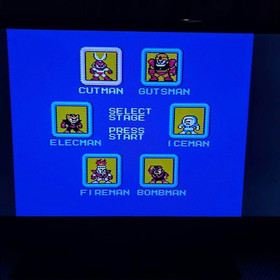 Rockman 1 Famicom Nintendo NES Capcom 1987 CAP-RX Mega Man Japan Rare Game