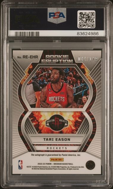 その他 22-23 Panini donruss tari eason auto /99 NBA 22-23 Panini Donruss Tari Eason RC Auto /99 Error Card