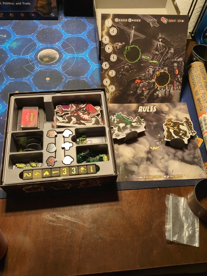 IELLO King of Tokyo Dark Edition Collectors Edition Board Game - Rare OOP - Image 2 of 2