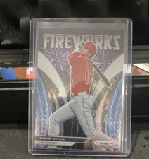 2022 Panini Prizm Fireworks Insert Shohei Ohtani F-3 Los Angeles Angels MLB