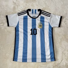 Argentina National Team Home Jersey  Football Shirt Size 28     A3
