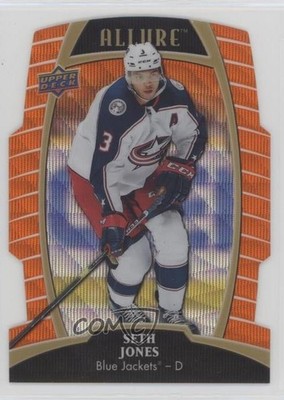 2019-20 Upper Deck Allure Orange Slice 129/199 Seth Jones #35 19yv