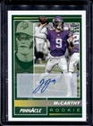2024 Panini Encore JJ McCarthy Rookie Auto RC #/199 Vikings