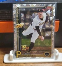 2025 Topps Series 1 Paul Skenes #98 Diamante Foil Gold Cup