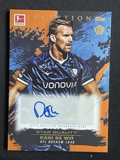 Dani De Wit 2024-25 Topps Inception Bundesliga Star Quality Orange Auto RC /25