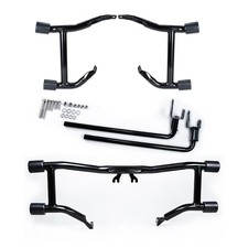 Saddlebag Guard Rails Bag Guards Front Highway Engine Guard For Harley Touring