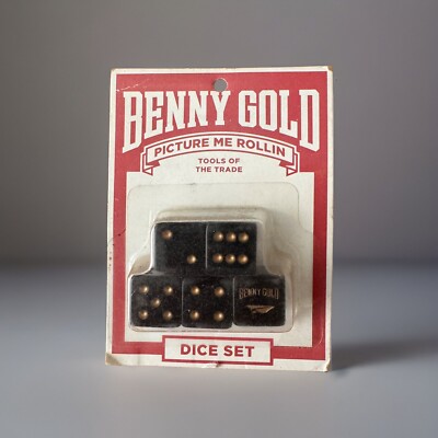 Benny Gold Works For Jerks Dice New Black Deadstock Picture Me Rollin SF LA NY
