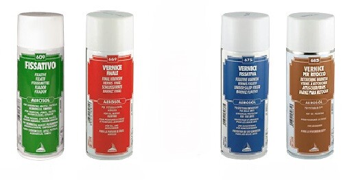Vernici in tinte RAL catalizzate in bomboletta spray