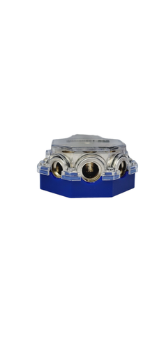 RDCARSHOW 1 IN 5 WAYS OUT WAY POWER DISTRIBUTION BLOCK 0/2/4/8 GAUGE CAR AUDIO - Picture 4 of 7