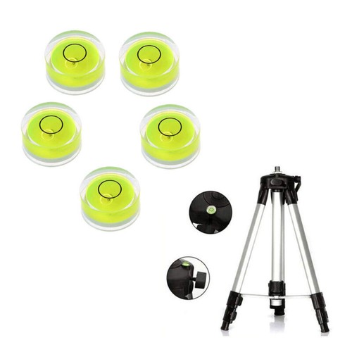 5pcs Precision Circular Mini Spirit Level Set Meter Bubble Horizontal Ruler Tool - Picture 12 of 18
