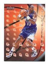 2000-01 Fleer Mystique Basketball Karl Malone Player Of The Week #13 NRMT