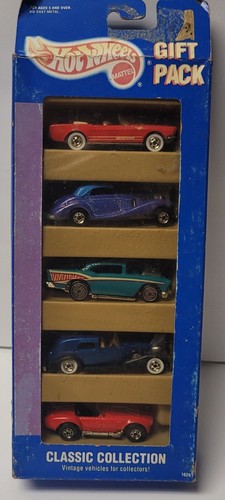 Vintage Hot Wheels Racing World 5 Car Gift Pack - 1:64 Scale Die Cast Metal Cars, 1997 Mattel - View #7