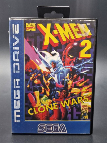X-Men 2 Clone Wars - SEGA Megadrive Mega Drive - Complet - PAL - Très Bon Etat - Zdjęcie 1 z 11