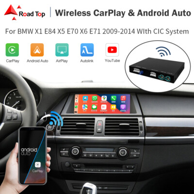 Wireless CarPlay Android Auto Interface für BMW CIC X5 E70 X6 E71 Mirror Link