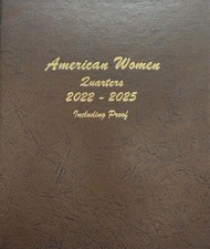 Dansco Album American Women Quarters 8141 PDSS 2022-2025 w Proof Safe Storage