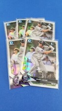 Grant Lavigne - 2018 Bowman Draft Chrome Refractor (5) card lot  