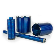 Solid Dry Core Drill Bits Slotted Segment Concrete Blocks Building All Sizes