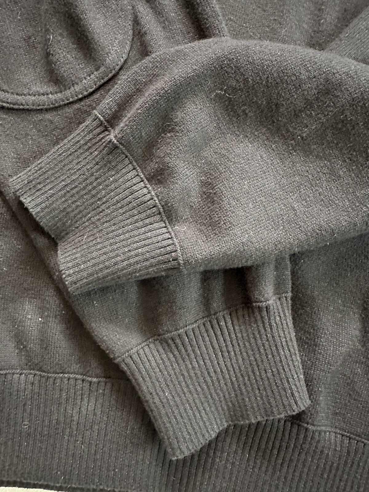 Penske Auto NASCAR Black Quarter Zip Cutter & Buck Pullover Mens Sz Large L