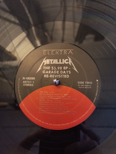 Metallica- Garage Days Re-Revisited/$5.98 EP -Elektra 1987 1st Press Tested - Picture 7 of 9