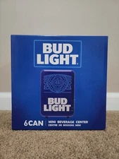 Brand New Bud Light 6 Can/4 Liter Mini Beverage Cooler