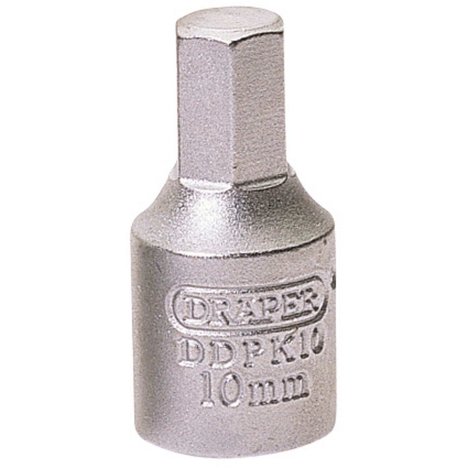 Draper DDPK10 10mm Hexagon 3/8 Square Drive Drain Plug Key