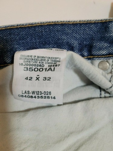 Wrangler Rugged Wear 35001AI Herren Denim Blue Jeans (42x32) - Bild 4 von 7