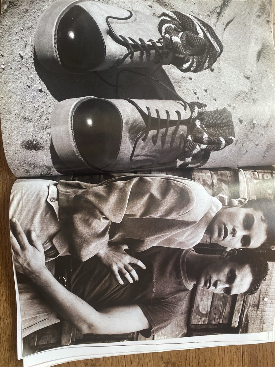 Rare Emporio Armani Magazine First Edition 1989 Africa No1
