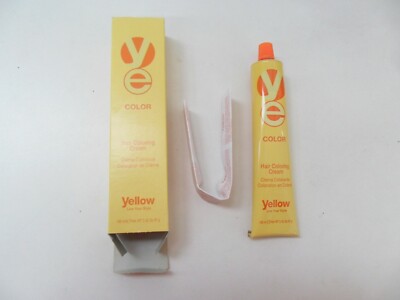 YE COLOR PERMANENT HAIR COLOR COLOUR CREME CREAM SALON PROFESSIONAL QUALITY