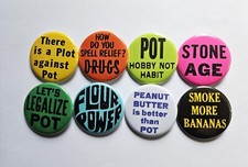 Vintage Reproduction Pinback Buttons Magnets Bottle Openers. Set 13